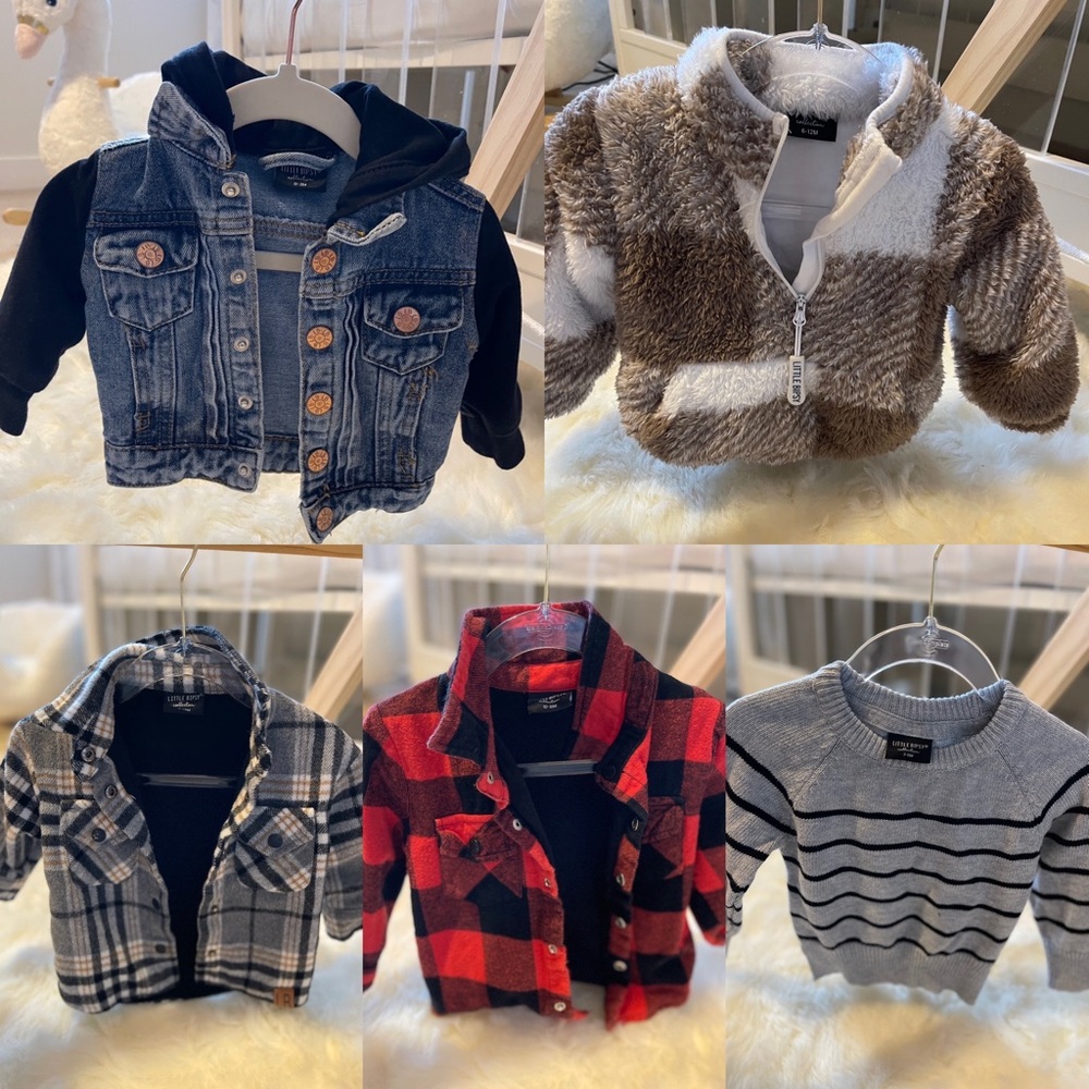 Little bipsy jackets/sweater/flannel